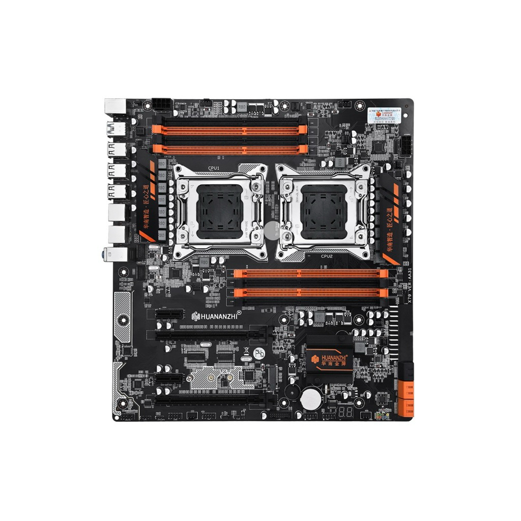 Combo MAINBOARD X79 HZ DUAL D3 KÈM 2 CPU 2696v2 BH7N