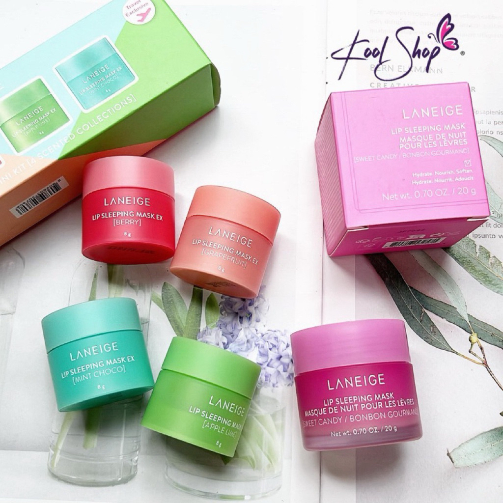 💋💋Mini 8g💋💋Mặt nạ ngủ môi Laneige