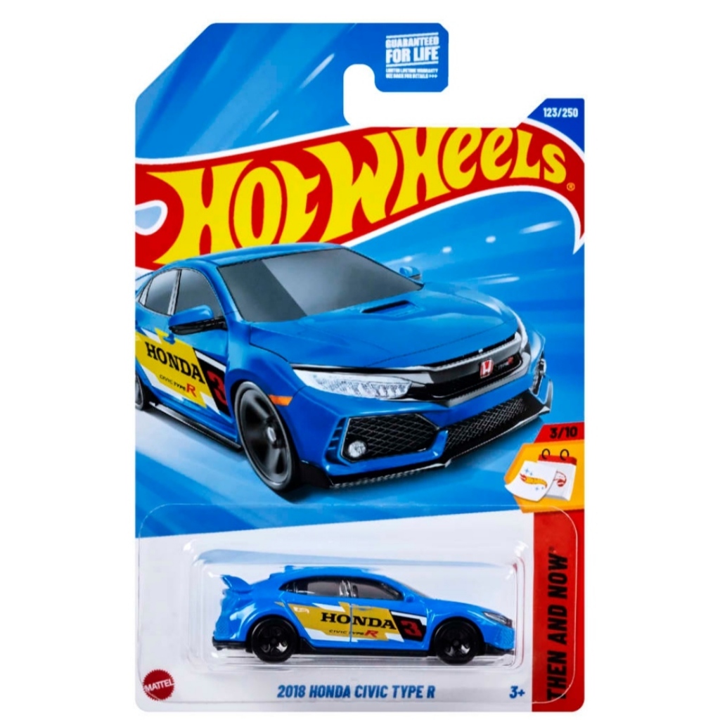 Hot Wheels Basic - 2018 Honda Civic Type R 123/250 2025 (new Card)