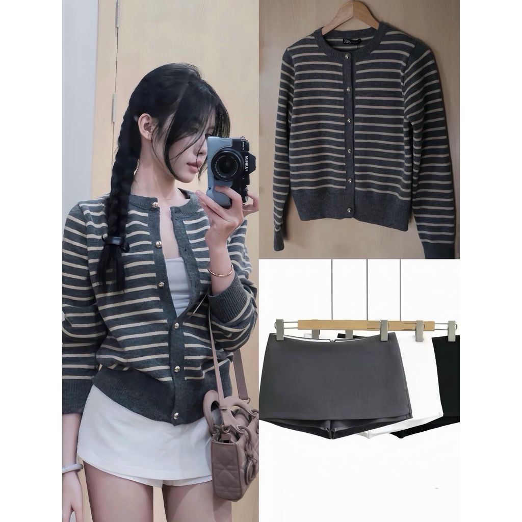 𝑪𝒉𝒐𝒄𝒐•[ Order ] Chân Váy Chữ Có Quần Bảo Hộ