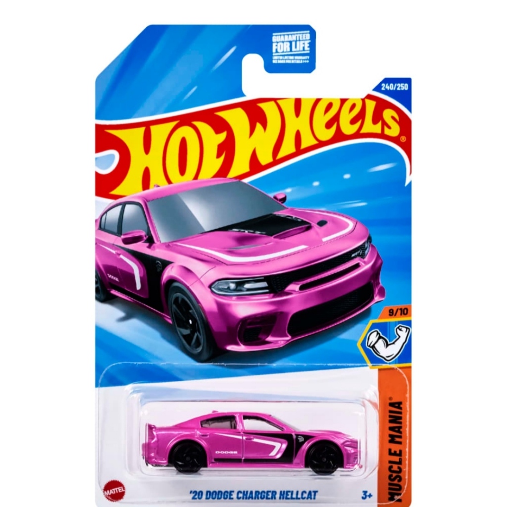 Hot Wheels Basic - 20 Dodge Charger Hellcat 240/250 2025 (new Card)