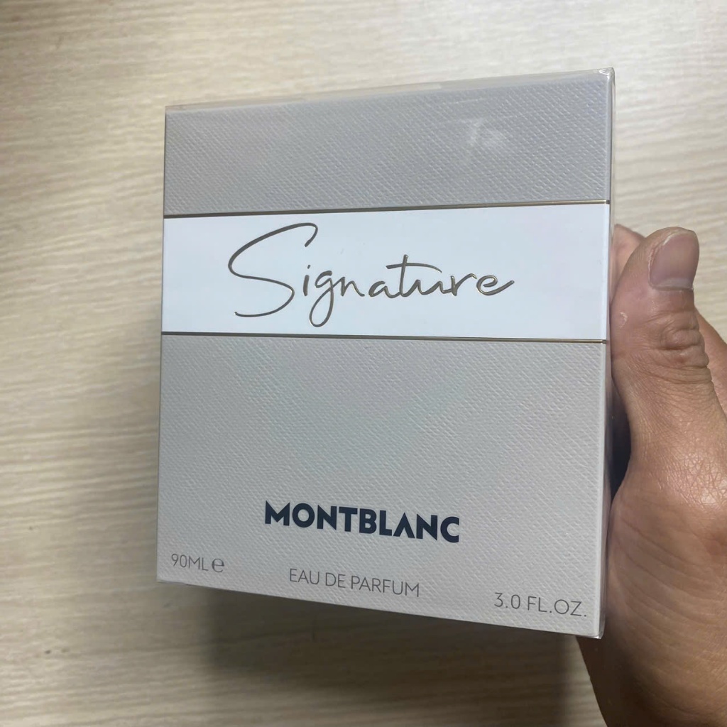 [FULL SEAL CHÍNH HÃNG] Montblanc Signature EDP 90ml – Nước Hoa Nữ Vanilla Kem Sữa Thanh Lịch, Lưu Hư