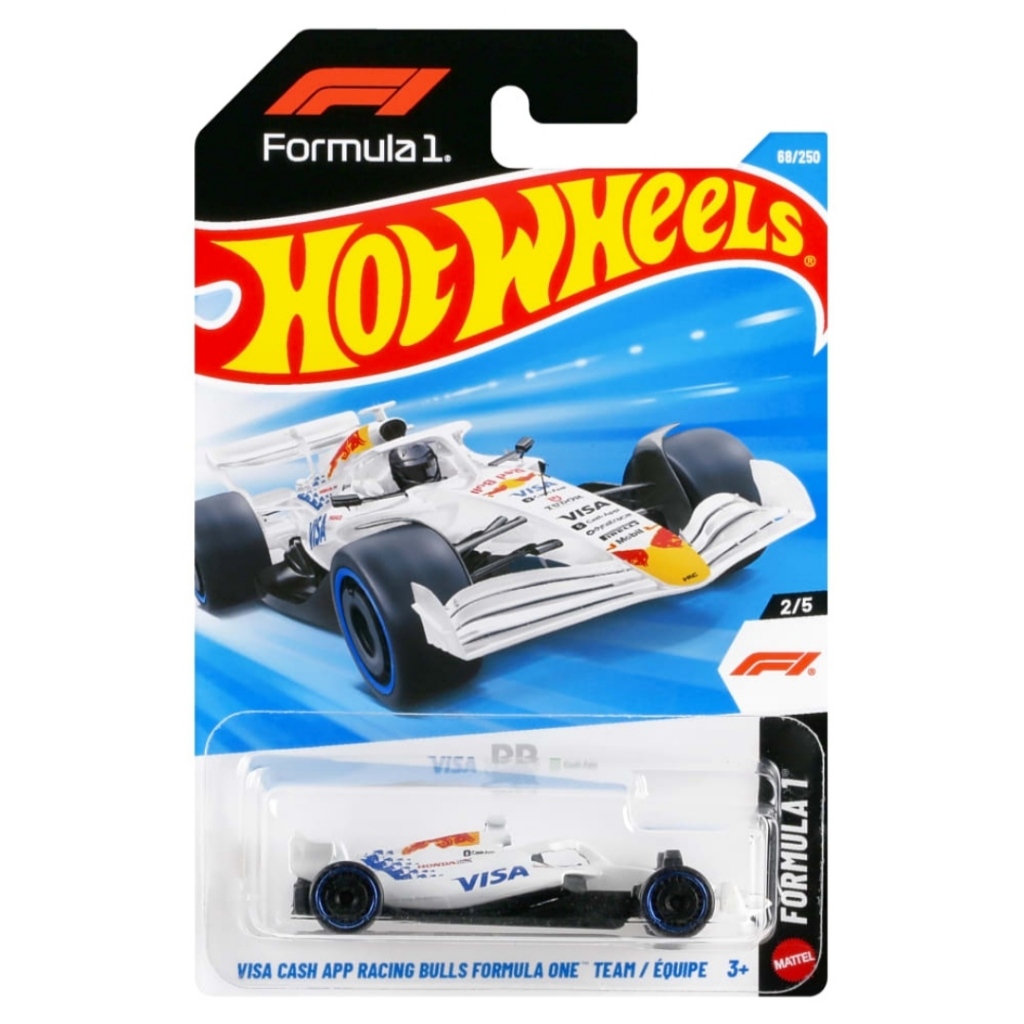 Hot Wheels Basic - Visa Cash App Racing Bulls Formula 1 Team 2026 (new card)