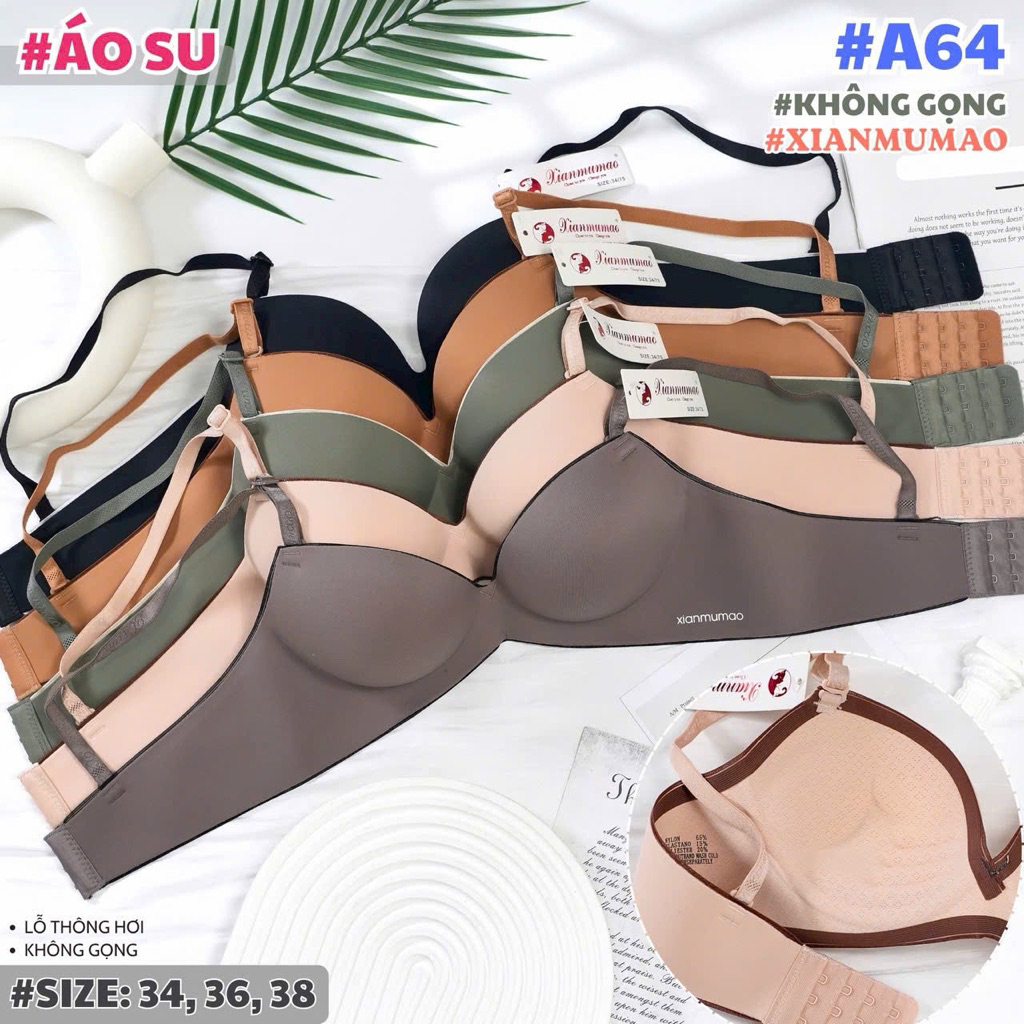 Áo lót su không gọng A64