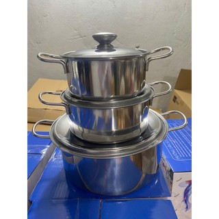 HOT - Bộ 3 nồi Inox Sharp cao cấp