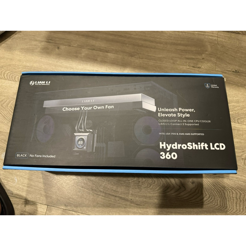 Tản nhiệt AIO LianLi Hydroshift LCD 360 (ko fan)