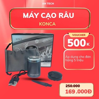 Máy Cạo Râu KonCa / Konca, Chống Nước Ipx7 Cổng Sạc Type-C, Chống Xén Râu Tuyệt Đối, Bảo Hành 12 Tháng