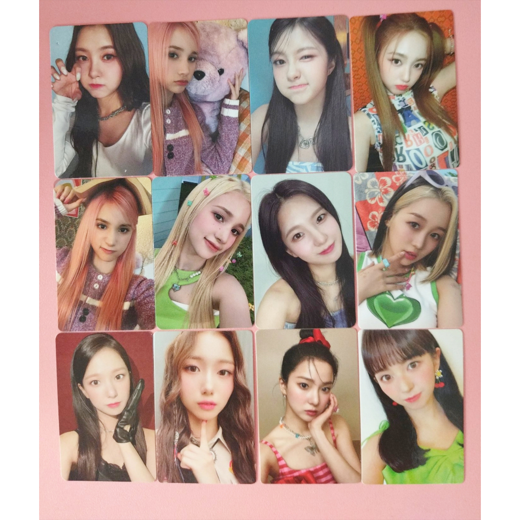 Card bo góc của các thành viên nhóm Kep1er (card off 100%)