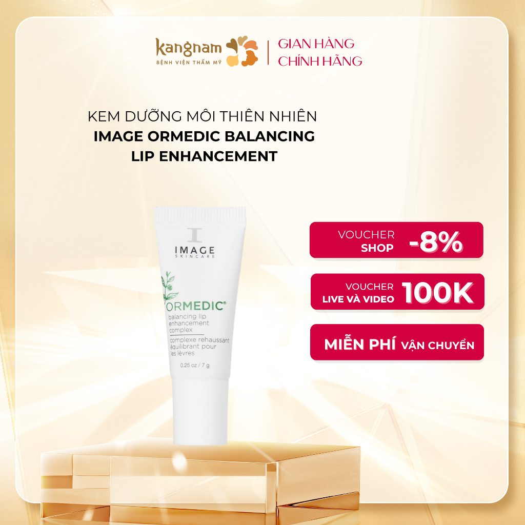 [CHÍNH HÃNG] Kem Dưỡng Môi Thiên Nhiên Image Ormedic Balancing Lip Enhancement Kangnam 7gr