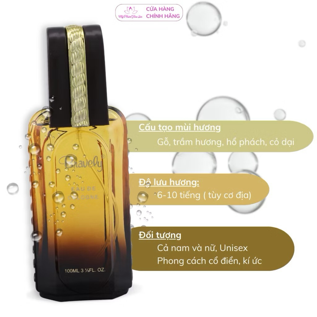 NƯỚC HOA BRAVERY ACTIVE HƯƠNG GỖ TRẦM CỔ ĐIỂN