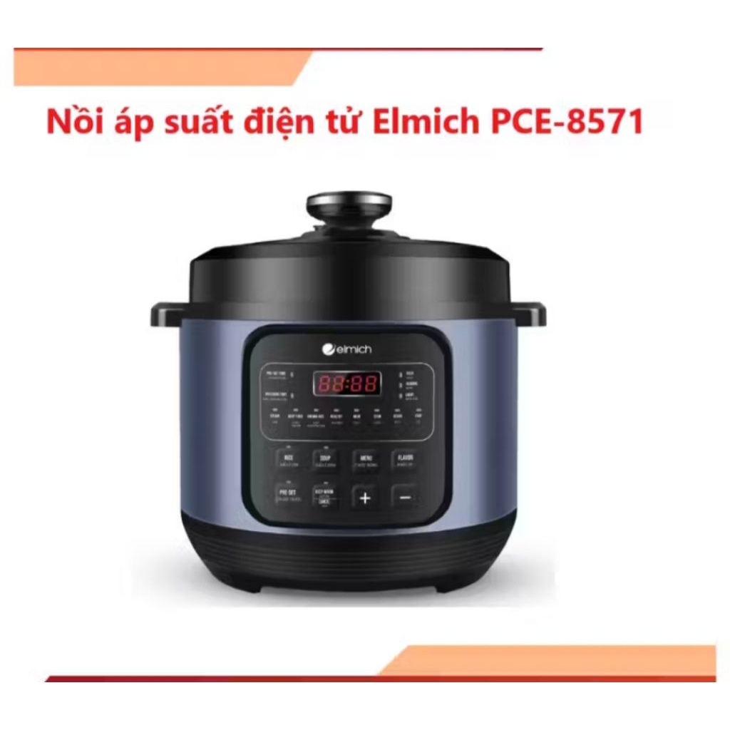 Nồi Áp Suất Điện Tử Elmick 6 lít PCE 8571-1000W