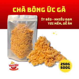 Chà Bông Ức Gà Sợi Tơi (Ruốc Gà) Ít Béo, Nhiều Đạm loại Ngon – 250g / 500g