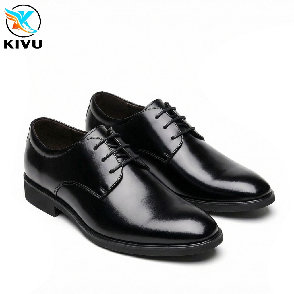 Giầy tây nam buộc dây { công sở phong cách thời thượng HM07} bảo hành lên đến 12 tháng Hot Trend 2026