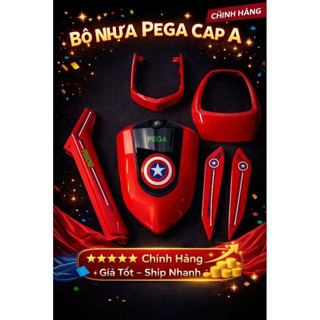 Bộ dàn áo pega - cap a