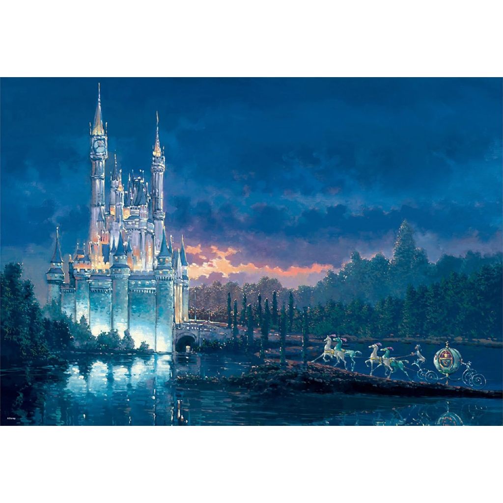 Tenyo [Made in Japan] 1000-Piece Jigsaw Puzzle Disney Cinderella Moment Away (51x73.5cm) D-1000-438 
