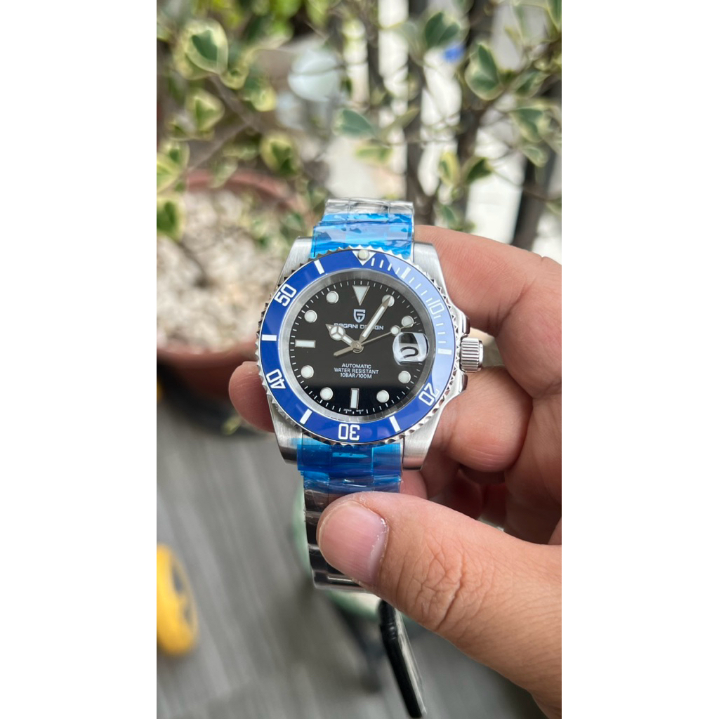 Đồng hồ Pagani Design dáng Sub xanh blue cho nam