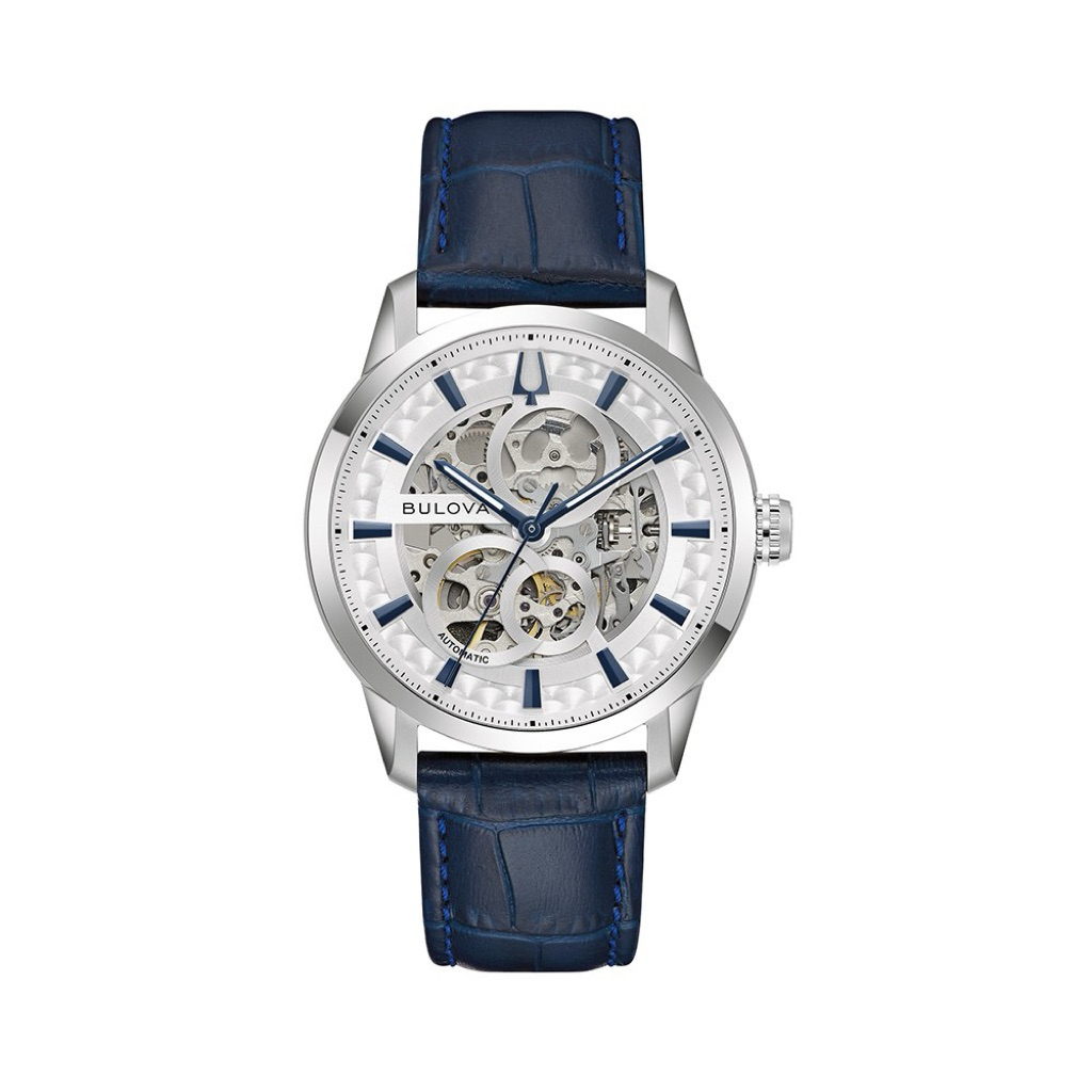 [Chính Hãng 100%] ĐỒNG HỒ NAM BULOVA SUTTON AUTOMATIC 96A330. Máy Automatic, Kính Sapphire. Siz 40MM