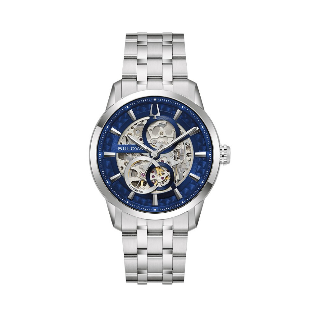 [Chính Hãng 100%] ĐỒNG HỒ NAM BULOVA SUTTON AUTOMATIC 96A331. Máy Automatic, Kính Sapphire. Siz 40MM