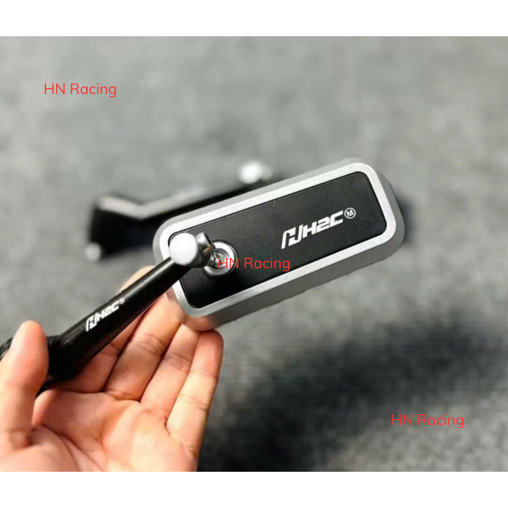 Gương Kính Chiếu Hậu H2D Nhựa Vuông Chân Ngắn Gắn Mọi Dòng Xe