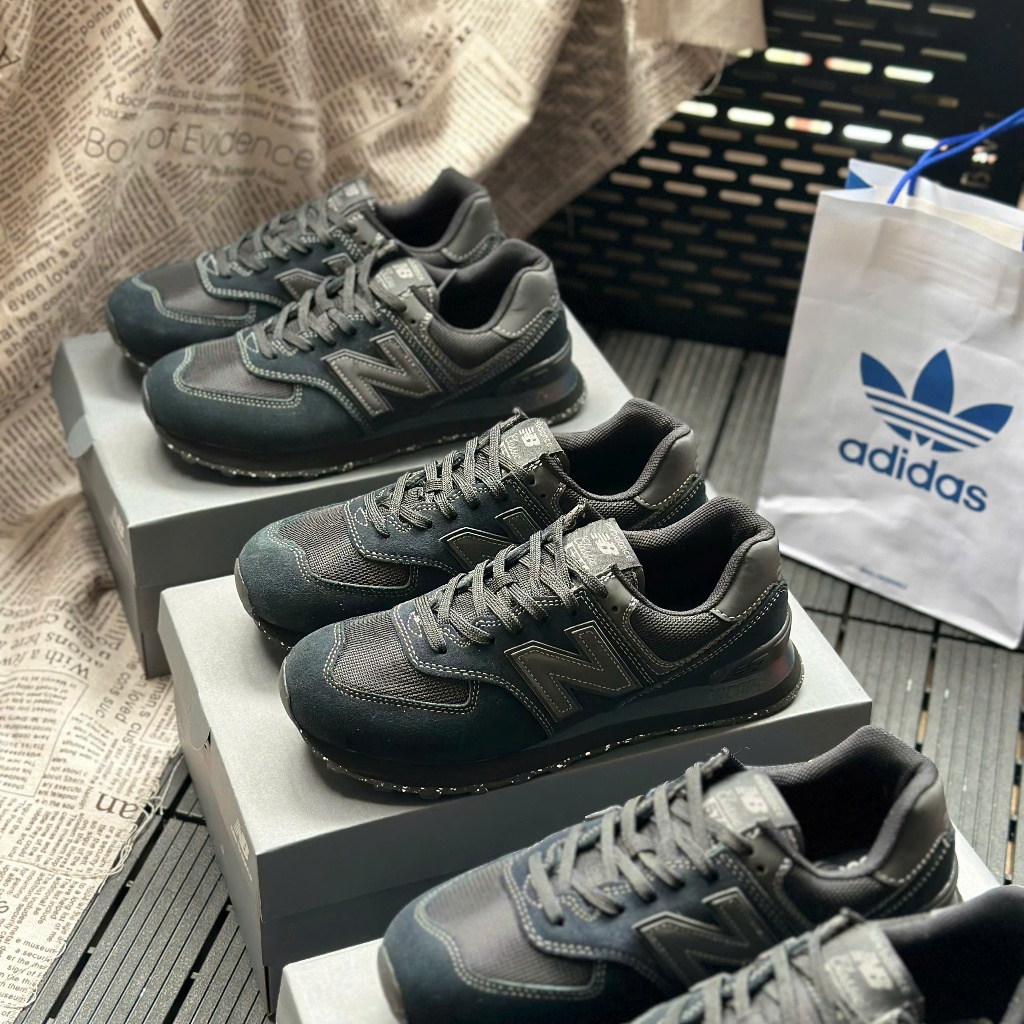 Giày Thể Thao NB 574 Full Đen Hàng Có Sẵn 36-45