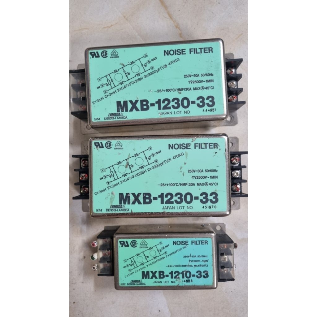 Lọc nguồn - lọc nhiễu - noise filter Tkd, Lamda, Cosel 1 Phase 5A - 20A 250vac thương hiệu nhật