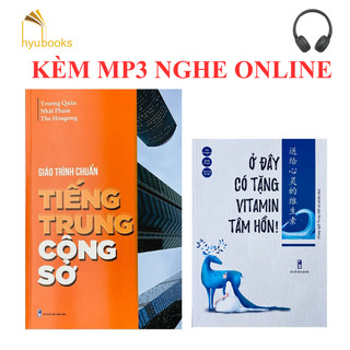 Sách -Combo:Giáo trình chuẩn Tiếng Trung công sở có mp3 nghe+Ở đây có tặng vitamin tâm hồn+KÈM MP3 NGHE ONLINE