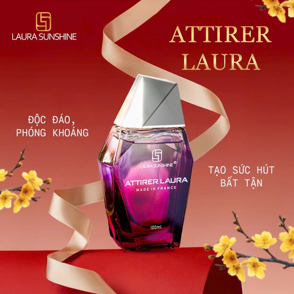 Nước Hoa Nữ no8 ATTIRER 100ml Cổ điển, Thanh Lịch, Tinh tế