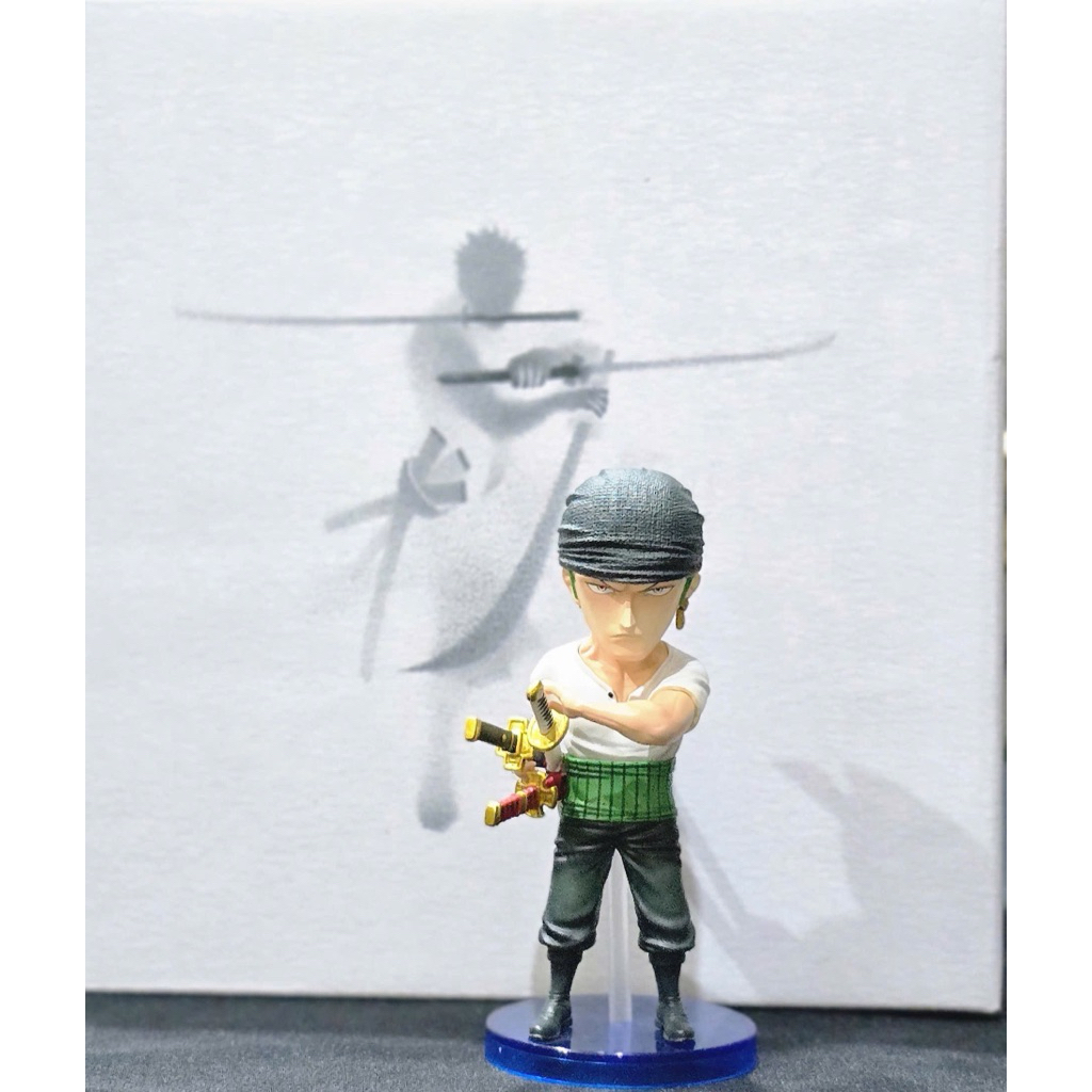 Mô hình Resin WCF chính hãng M4 Studio One Piece East Blue Arc Roronoa Zoro
