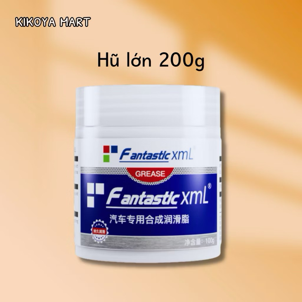 Mỡ bôi trơn đa năng bảo dưỡng ô tô giảm tiếng ồn, dưỡng bản lề, chống rỉ sét FANTASTIC XML - Bonbanh