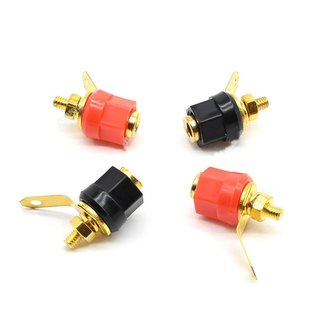 Combo 4 Jack Đấu Loa Ngắn ( 2 Đỏ 2 Đen )