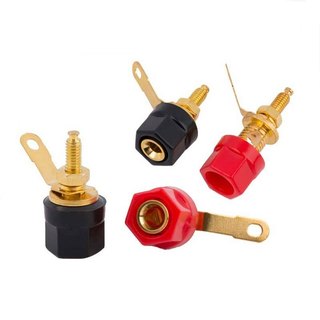 Combo 4 Jack Đấu Loa Ngắn ( 2 Đỏ 2 Đen )