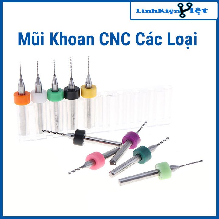 Mũi Khoan CNC Các Loại - 1 Chiếc