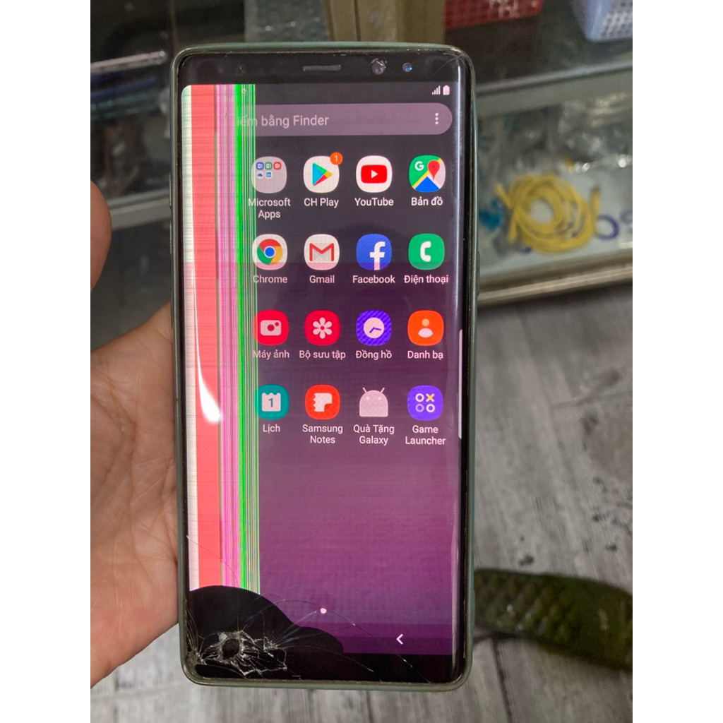 xác điện thoại samsung note 8 bản việt như hình