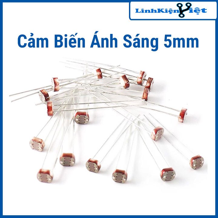 Quang Trở CDS 5mm (Cảm Biến Ánh Sáng 5mm)