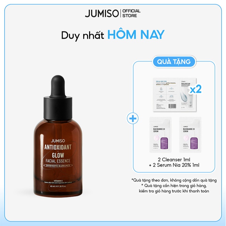 JUMISO Antioxidant Glow Facial Essence 40ml - Tinh chất chống lão hóa JUMISO 40ml