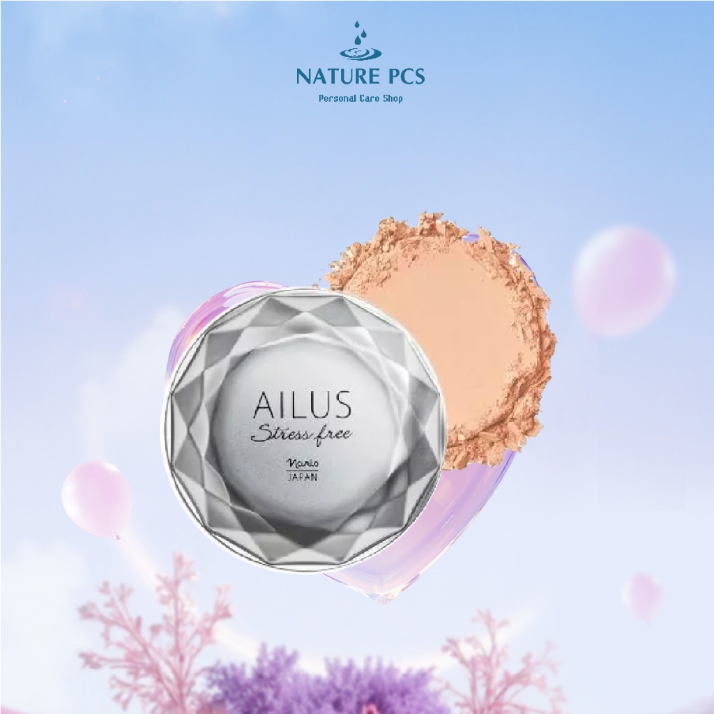 Phấn phủ trang điểm Naris Cosmetics Ailus Stress Free Face Powder SPF30 PA+++ 12g
