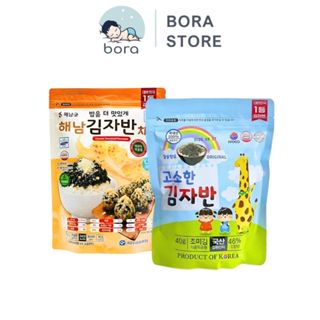 Rong biển trộn cơm Busan Hàn Quốc 40g giúp bé cao lớn, bổ sung chất xơ và vitamin