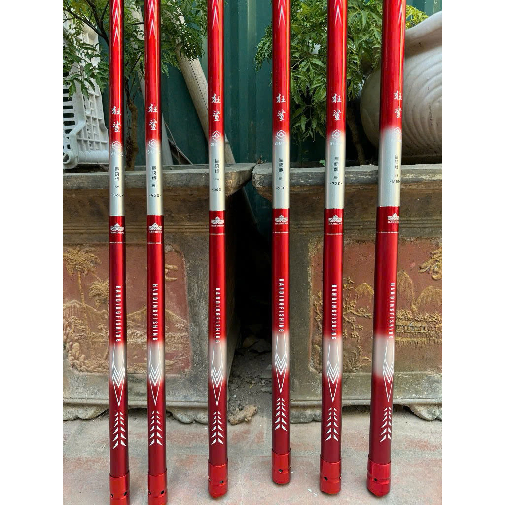 Cần câu đài Shark Handing chính hãng - Độ bền vượt trội  Tặng kèm ngọn phụ cao cấp cho hiệu suất tối