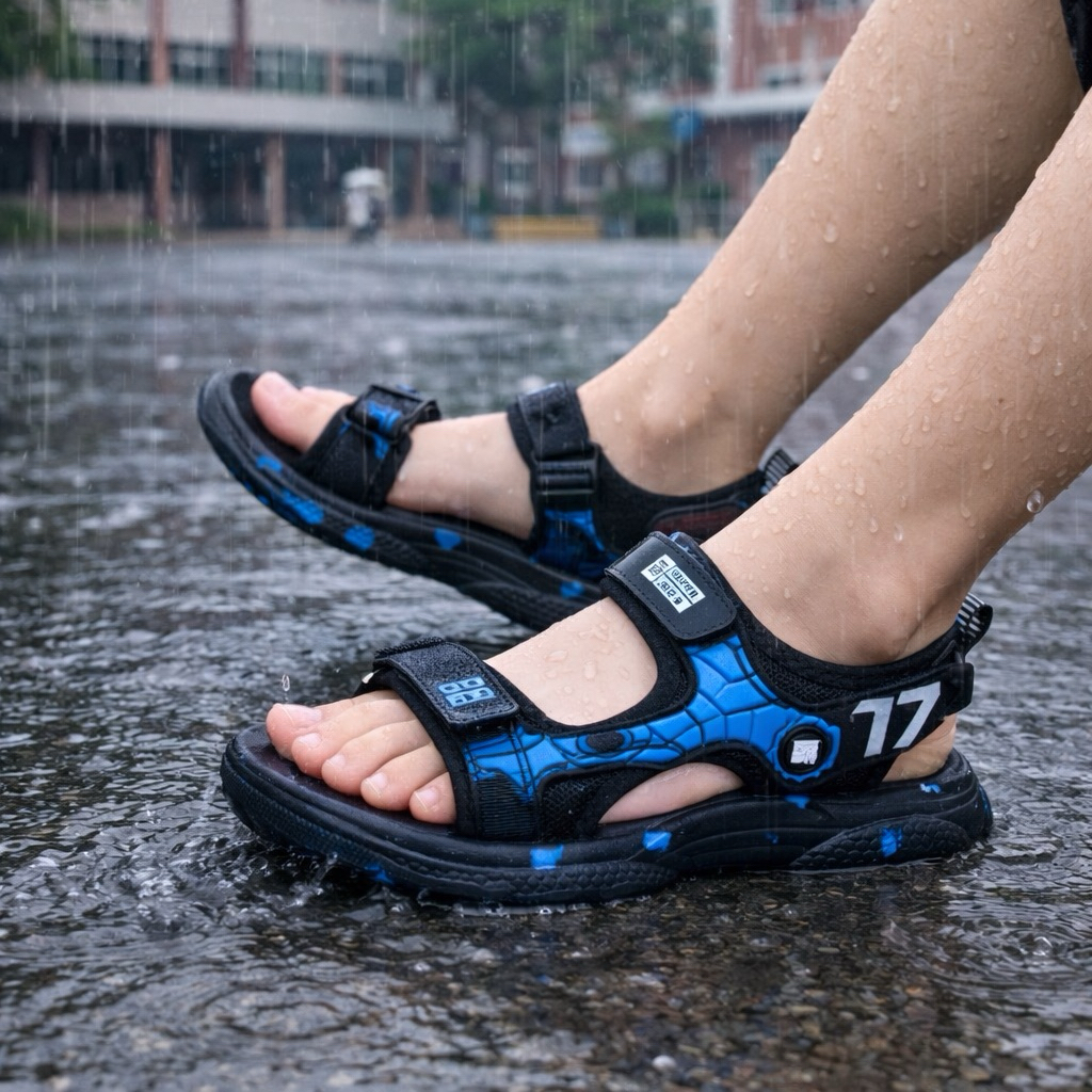 sandal thể thao cho bé, thiết kế năng động và nổi bật. DP101