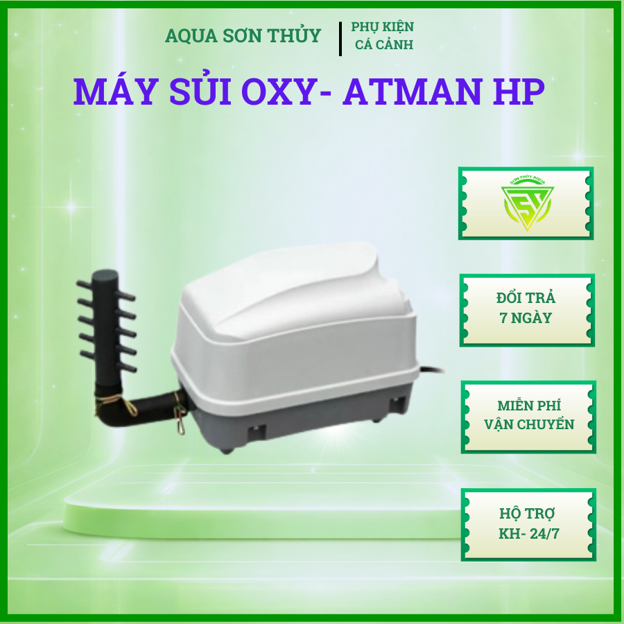 Máy Sủi Oxy Bể cá ATMAN HP 16000 HP 12000 HP 8000 HP 4000