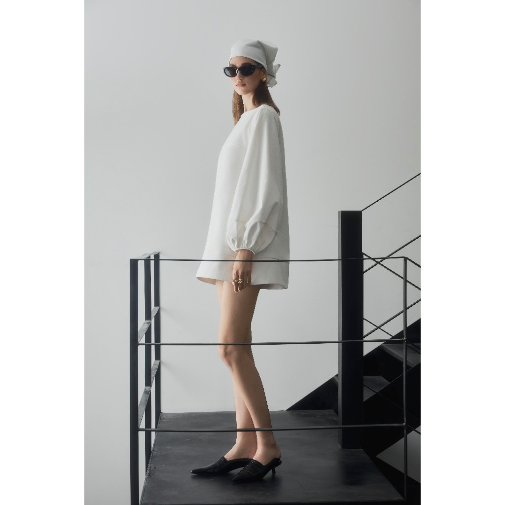 CLOUDLING DRESS | LENCIS – Đầm nữ dáng rộng, form A dáng suôn, đứng form, che khuyết điểm