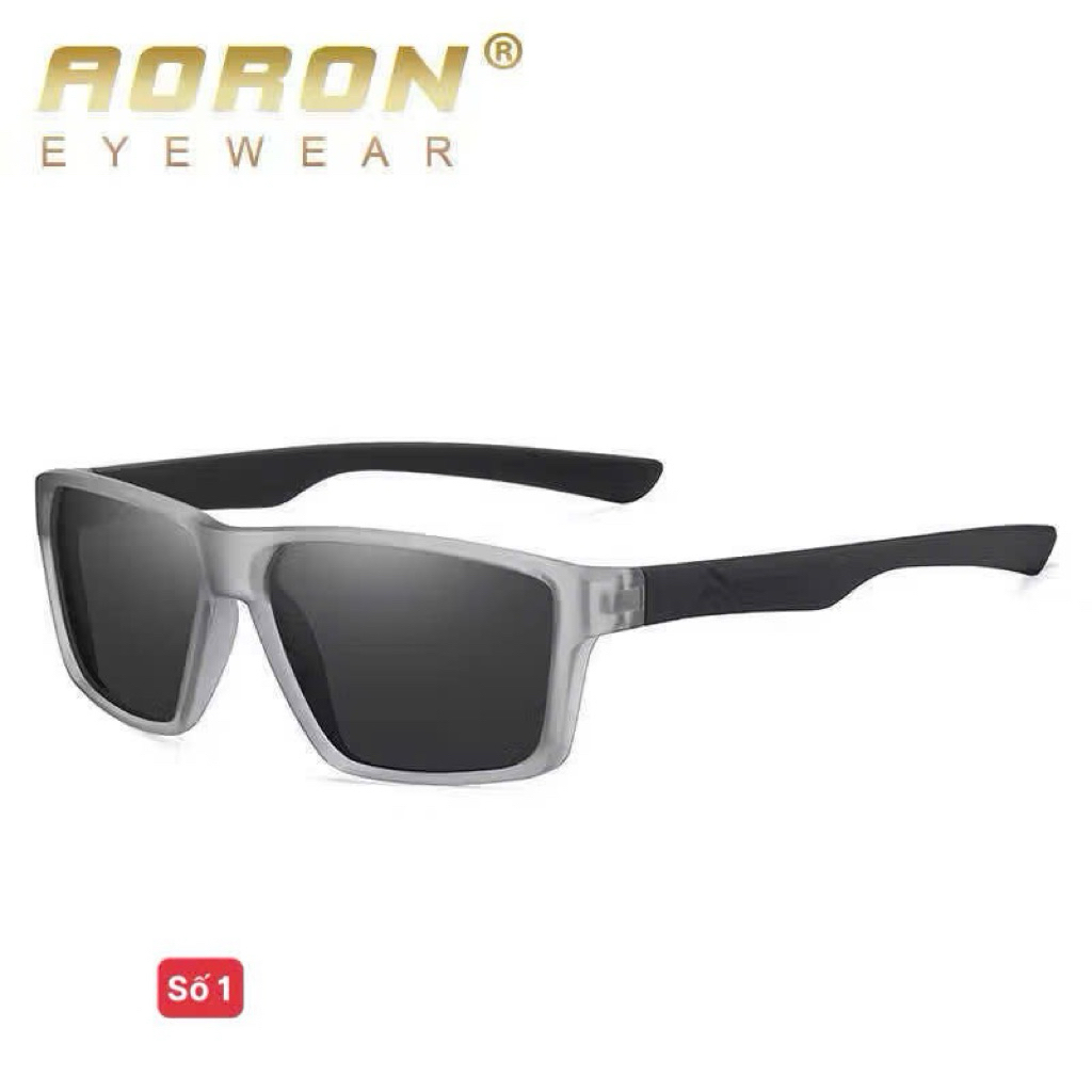 kính râm chính hãng ,thể thao ,tròng phân cực AORON 3060