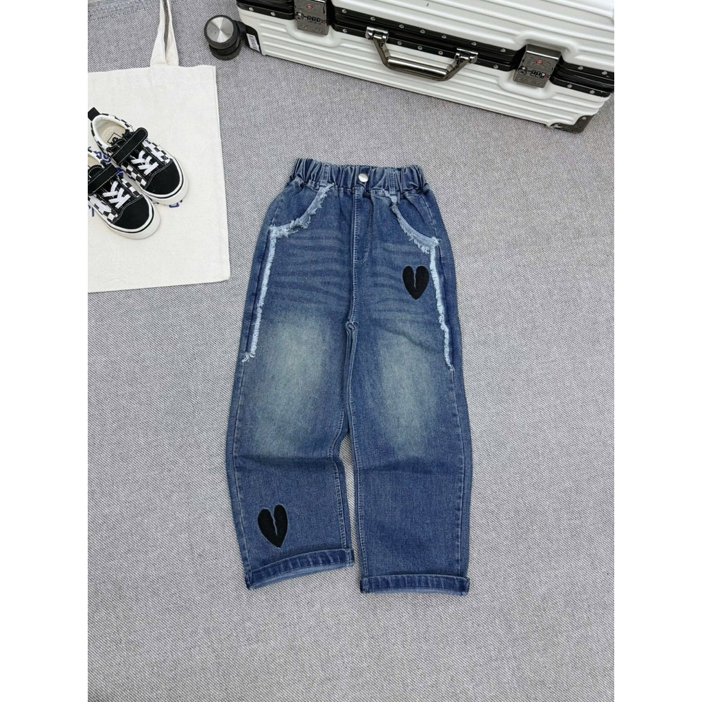 Quần jean bé gái  tuổi 7 tuổi 8 tuổi 25kg-40kg