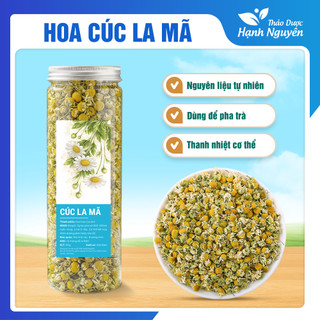 Trà hoa cúc la mã 100g, cúc chamomile, sấy lạnh, nguyên bông, thơm, dùng pha trà - Hạnh Nguyên