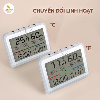 Nhiệt ẩm kế điện tử Moaz BéBé MB-124 NHIỆT ẨM KẾ MOAZ BÉBÉ MB-027