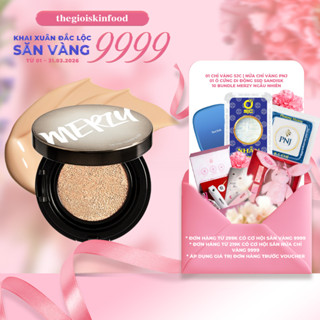 Phấn nước Merzy che phủ hoàn hảo, lâu trôi The First Cushion Cover 13g ThegioiSkinfood