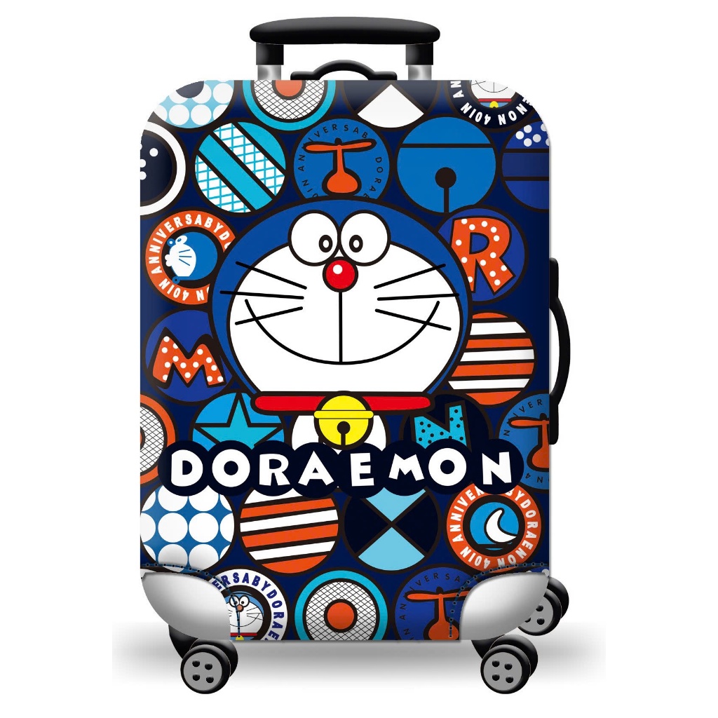 Túi bọc vali, áo trùm vali DOREAMON CHO VALI SIZE 22INCH