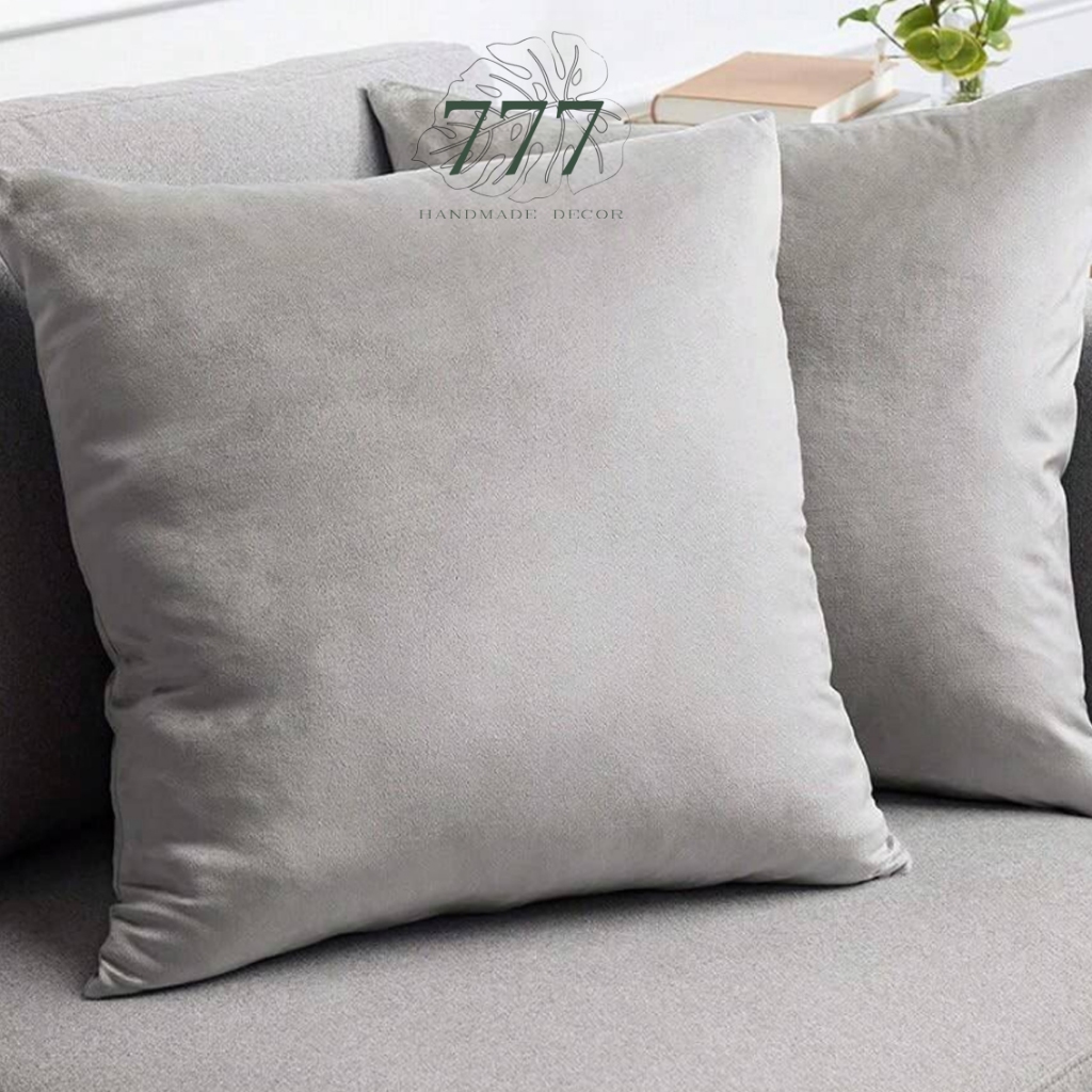 Vỏ Gối Tựa Lưng Sofa 45x45-Vỏ Gối Tựa Lưng-Chất Liệu Nhung Mềm Mại-7770101