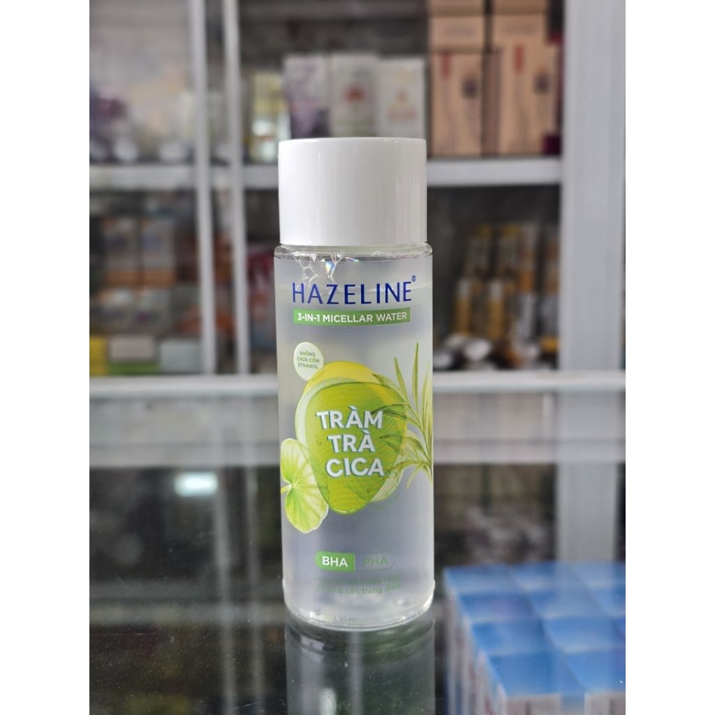 Nước Tẩy Trang Hazeline Tràm Trà CiCa 3in1 Micellar Water 100ml