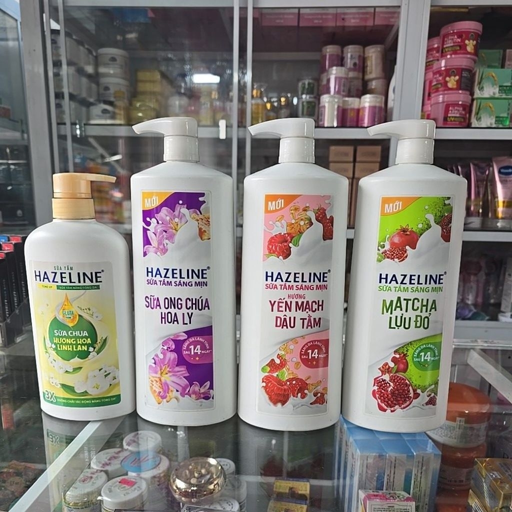 CHÍNH HÃNG - Sữa Tắm Sáng Mịn HAZELINE